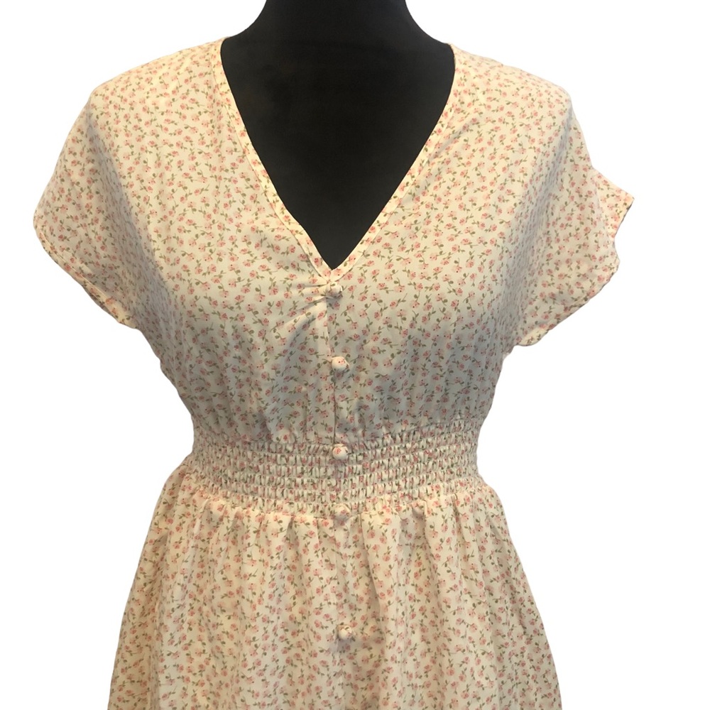 Sienna Sky Soft Floral Print Mini Dress size XS - Picture 6 of 14